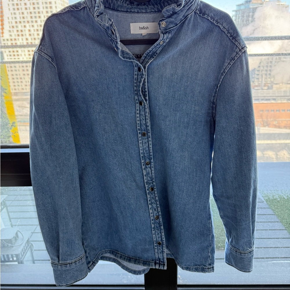 Bokah Denim Button-Up Shirt